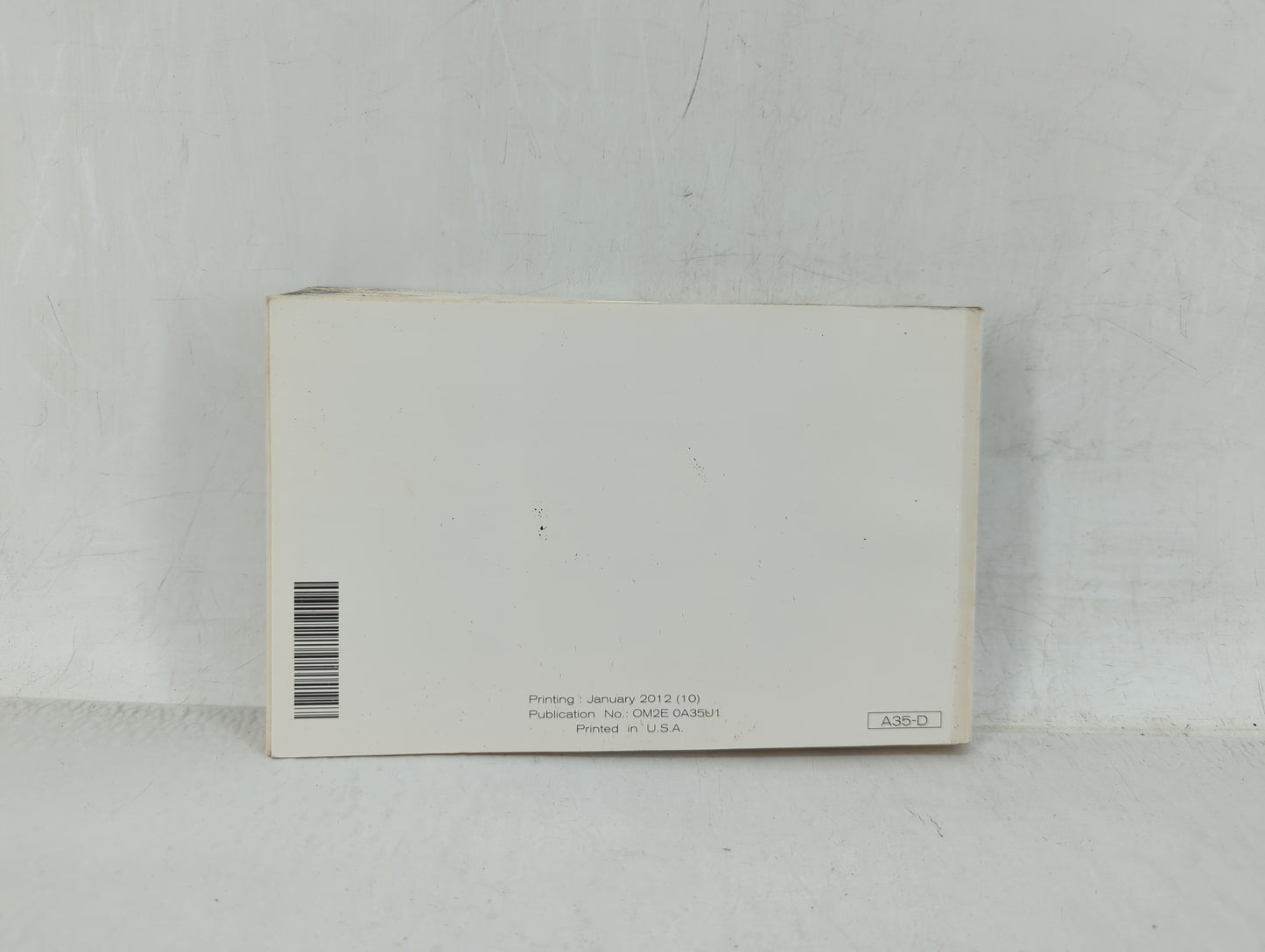 2012 Nissan Maxima Owners Manual Book Guide OEM Used Auto Parts - Oemusedautoparts1.com