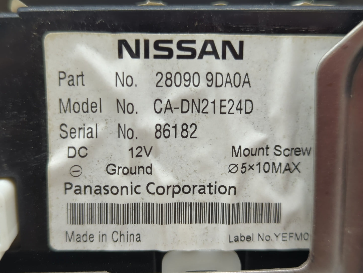 2012-2014 Nissan Maxima Information Display Screen - Oemusedautoparts1.com