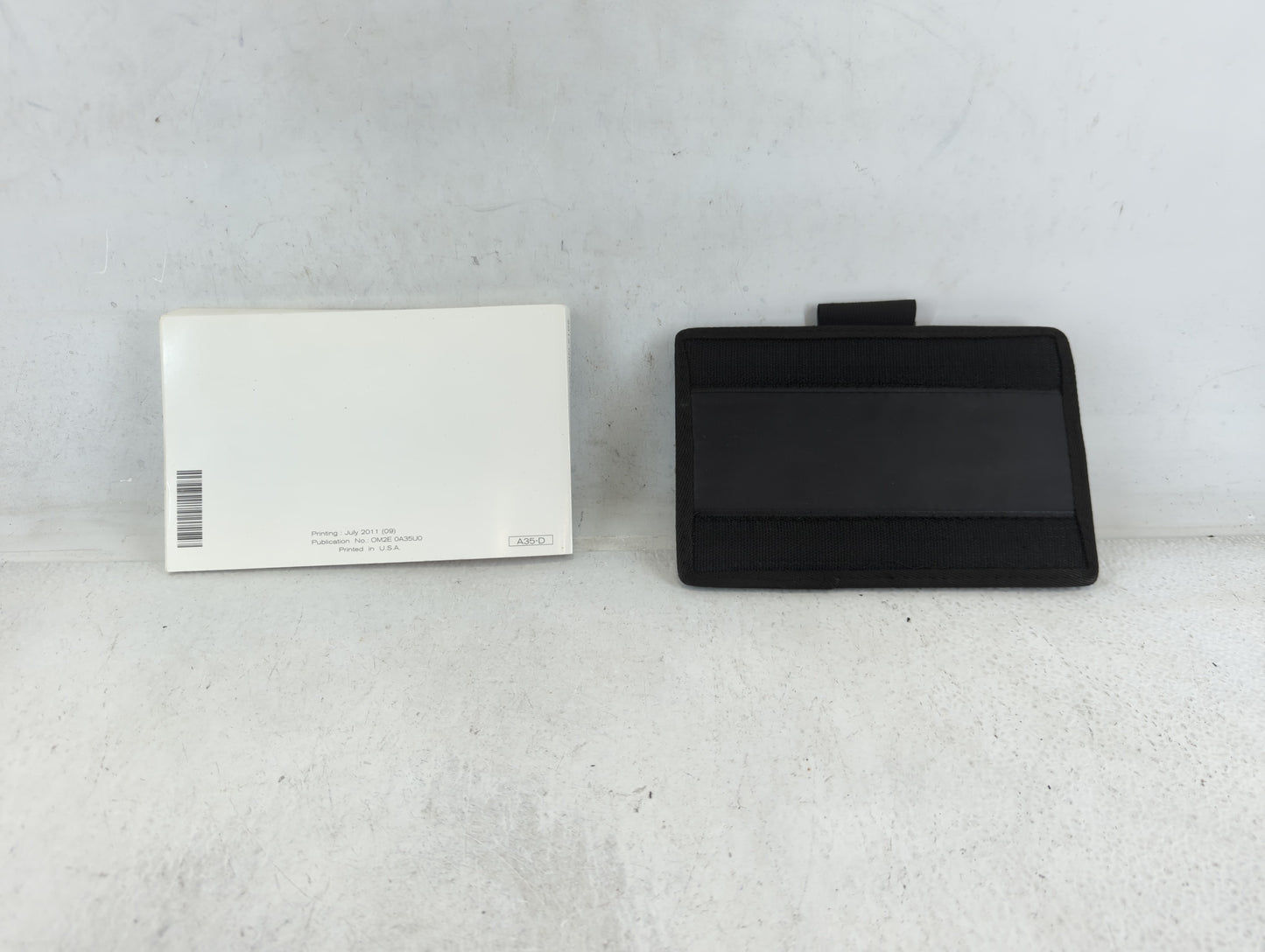2012 Nissan Maxima Owners Manual Book Guide P/N:OM2E 0A35U0 OEM Used Auto Parts - Oemusedautoparts1.com