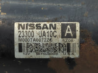 2012 Nissan Maxima Car Starter Motor Solenoid OEM P/N:M000TA0072ZC 23300 JA10C Fits OEM Used Auto Parts - Oemusedautoparts1.