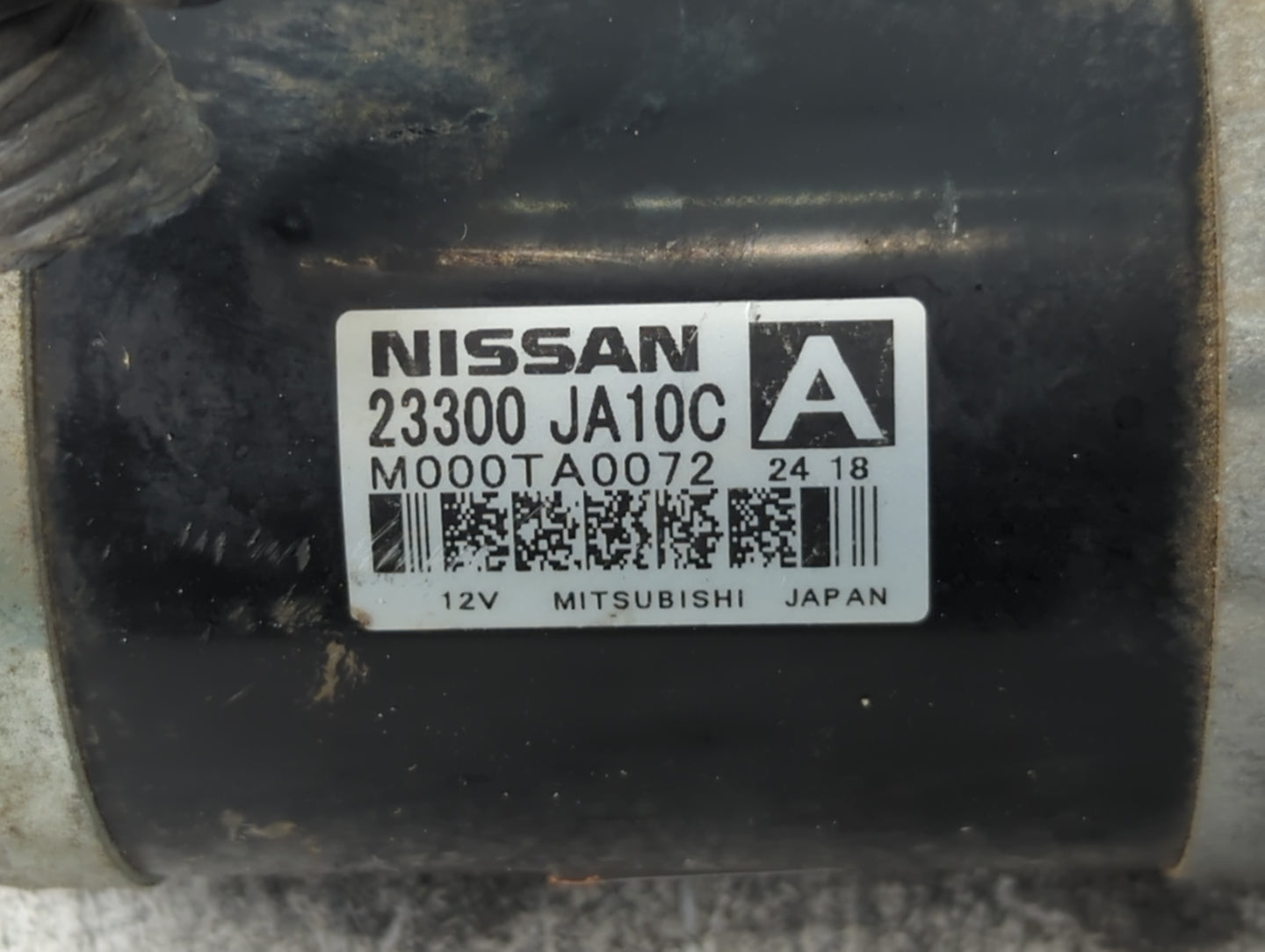 2009-2014 Nissan Maxima Car Starter Motor Solenoid OEM P/N:M000TA0072ZC 23300 JA10C Fits OEM Used Auto Parts - Oemusedautopa