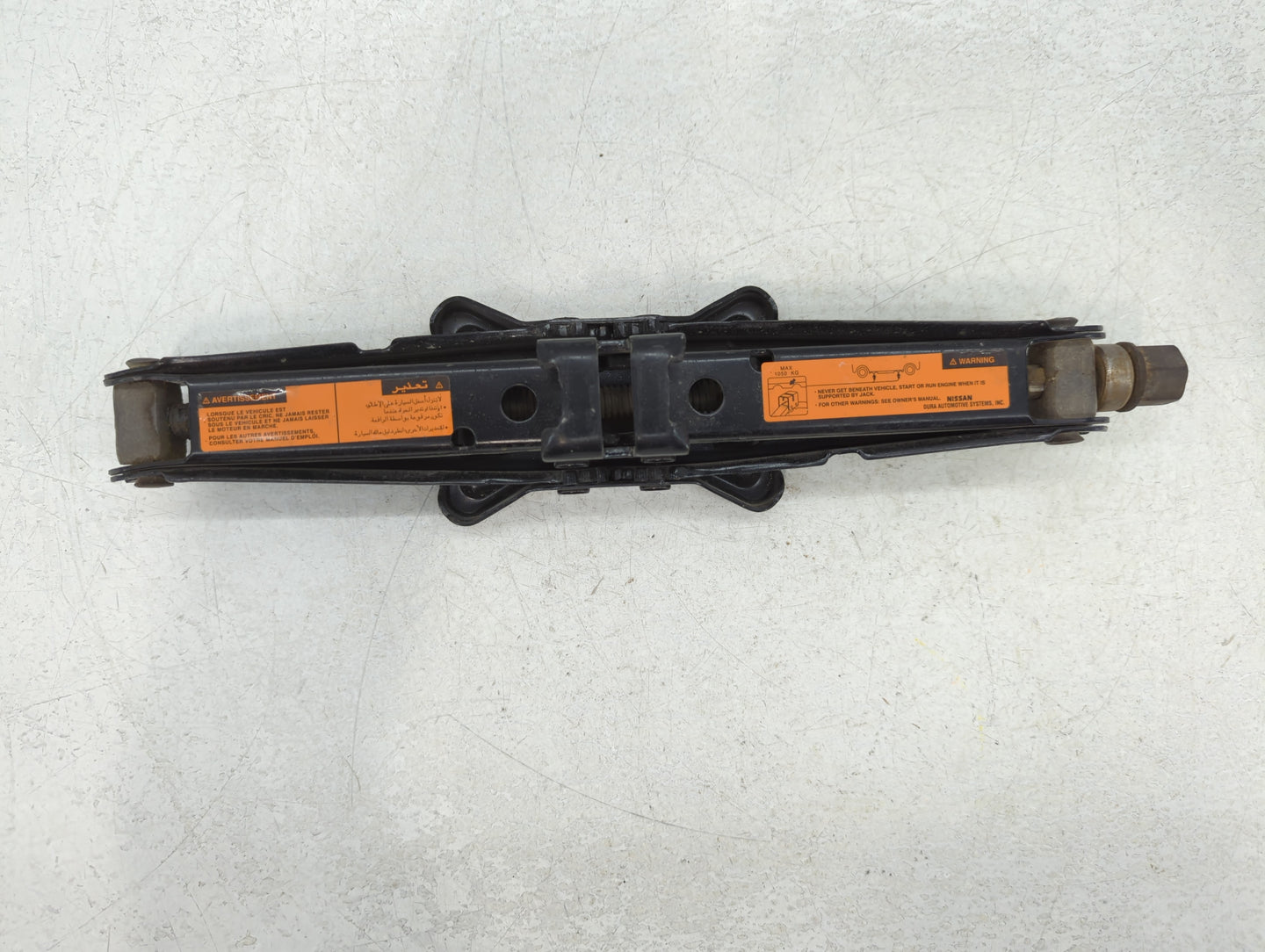 2012 Nissan Maxima Spare Scissor Car Jack - Oemusedautoparts1.com