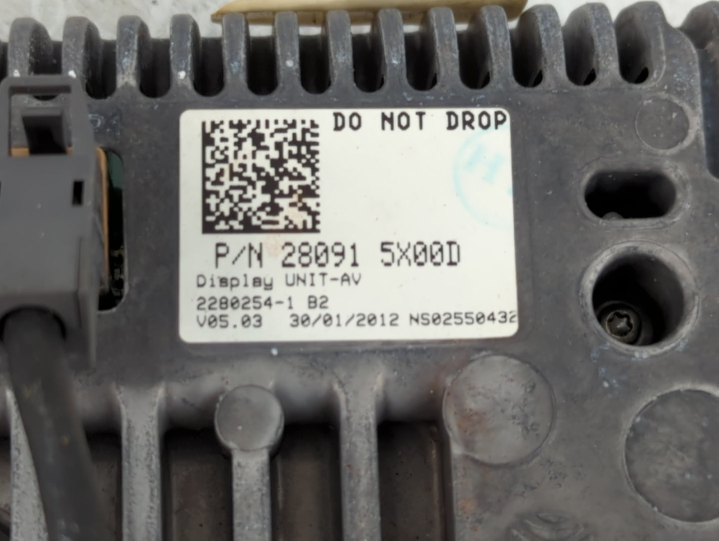 2010-2014 Nissan Maxima Information Display Screen - Oemusedautoparts1.com