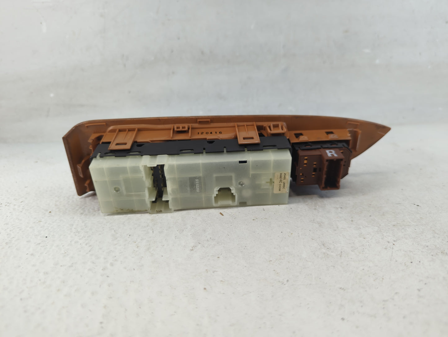 2009-2014 Nissan Murano Master Power Window Switch Replacement Driver Side Left P/N:25401 1AA5C Fits OEM Used Auto Parts - O