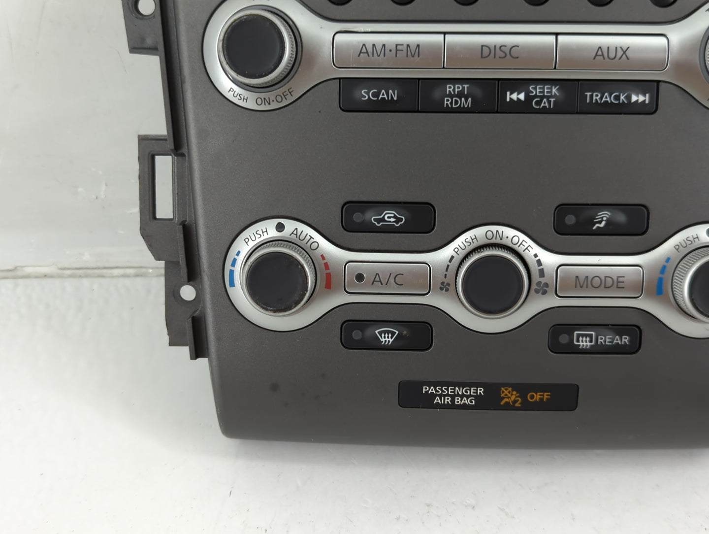 2012 Nissan Murano Climate Control Module Temperature AC/Heater Replacement P/N:1AA0A 210150 Fits OEM Used Auto Parts - Oemu