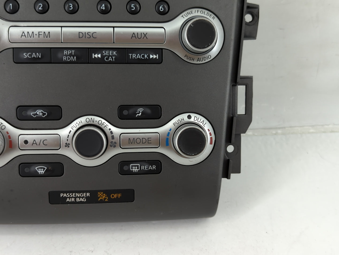 2012 Nissan Murano Climate Control Module Temperature AC/Heater Replacement P/N:1AA0A 210150 Fits OEM Used Auto Parts - Oemu
