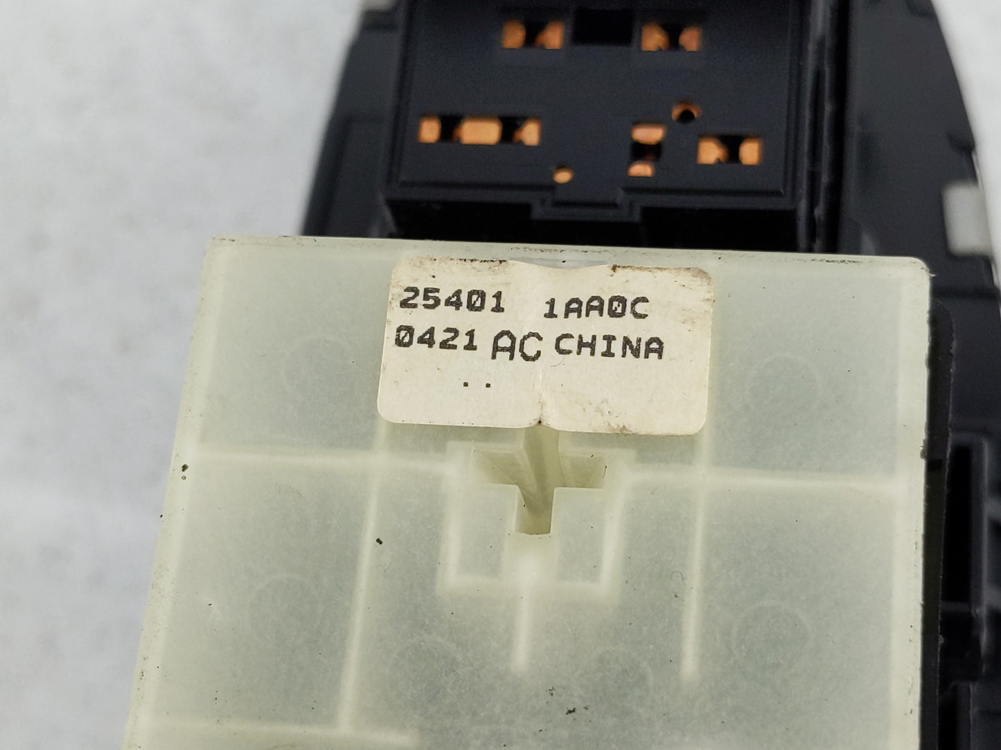 2009-2014 Nissan Murano Master Power Window Switch Replacement Driver Side Left P/N:25401 1AA0C Fits OEM Used Auto Parts - O