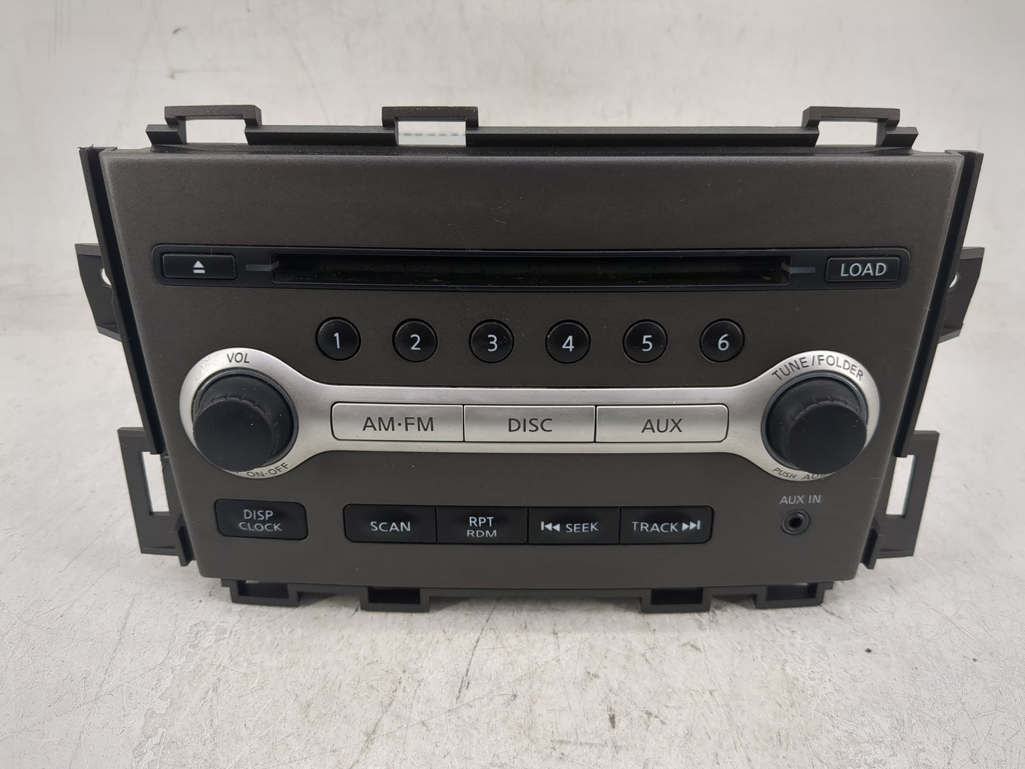 2012 Nissan Murano Radio AM FM Cd Player Receiver Replacement P/N:28185 1SX0A Fits OEM Used Auto Parts - Oemusedautoparts1.c