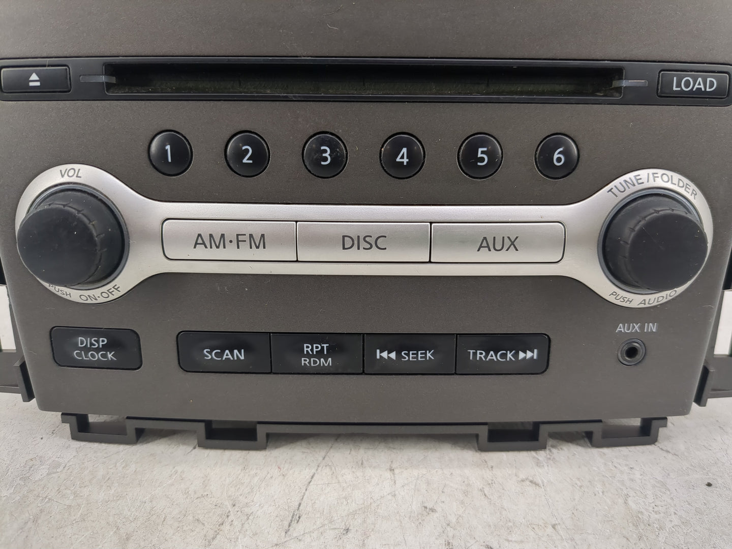 2012 Nissan Murano Radio AM FM Cd Player Receiver Replacement P/N:28185 1SX0A Fits OEM Used Auto Parts - Oemusedautoparts1.c