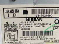 2011-2012 Nissan Murano Radio AM FM Cd Player Receiver Replacement P/N:25915 1JA2A Fits Fits 2010 2011 2012 OEM Used Auto Pa