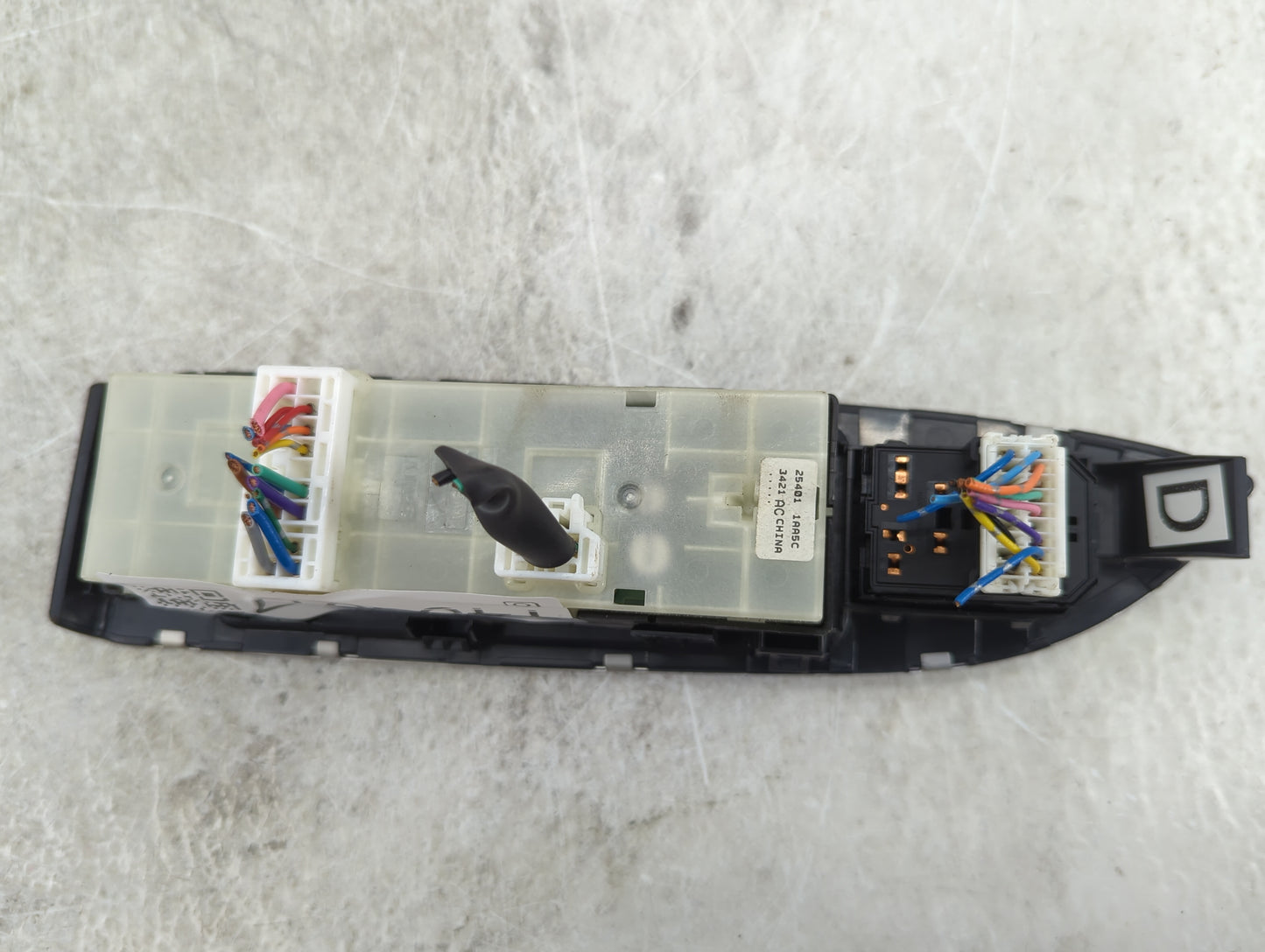 2009-2014 Nissan Murano Master Power Window Switch Replacement Driver Side Left P/N:25401 1AA5C Fits OEM Used Auto Parts - O