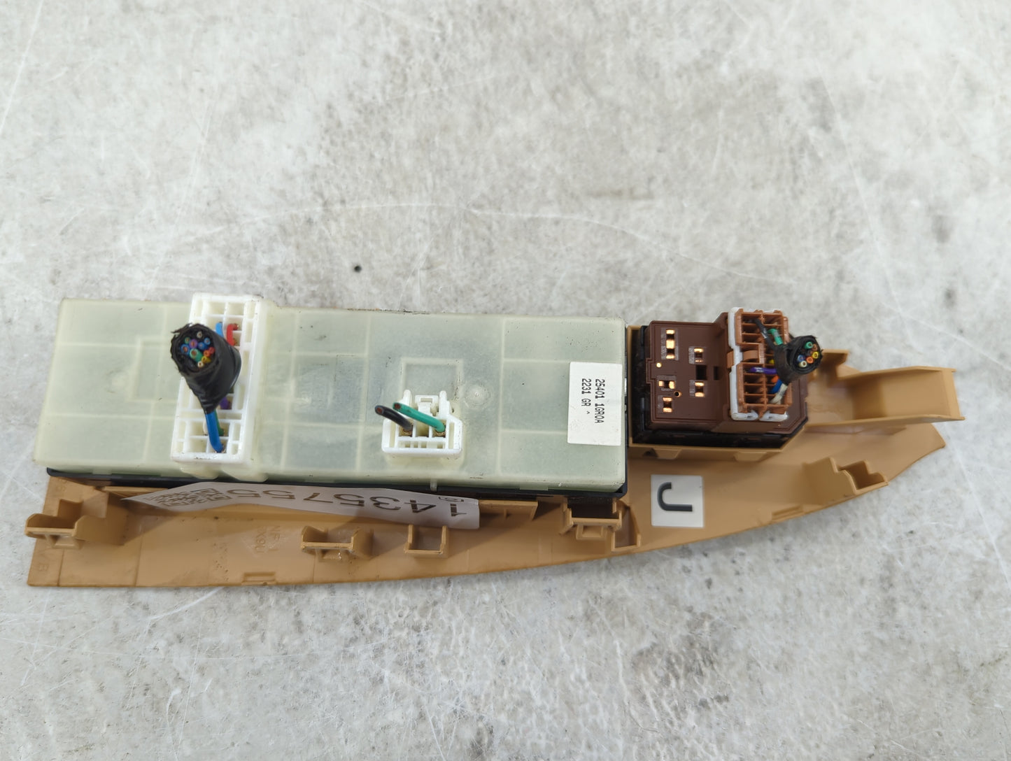 2011-2013 Nissan Murano Master Power Window Switch Replacement Driver Side Left P/N:25401 1GR0A Fits Fits 2011 2012 2013 OEM