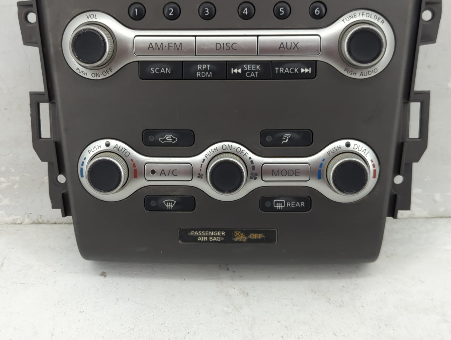 2010-2014 Nissan Murano Climate Control Module Temperature AC/Heater Replacement P/N:F21PB1040 Fits Fits 2010 2011 2012 2013