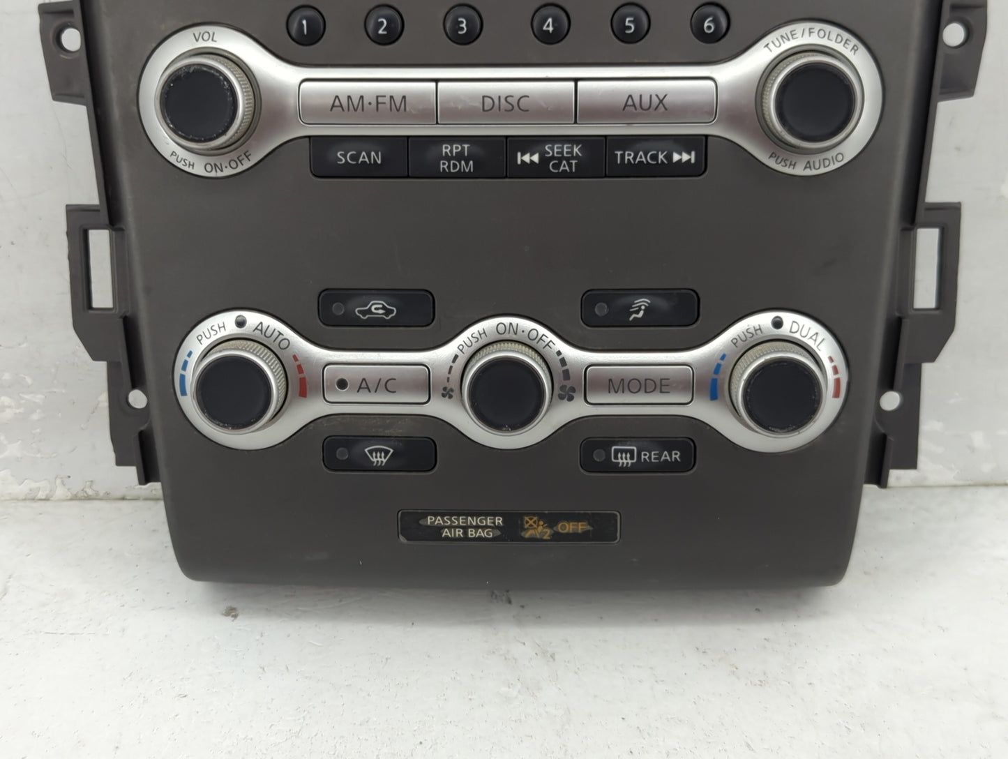 2010-2014 Nissan Murano Climate Control Module Temperature AC/Heater Replacement P/N:F21PB1040 Fits Fits 2010 2011 2012 2013