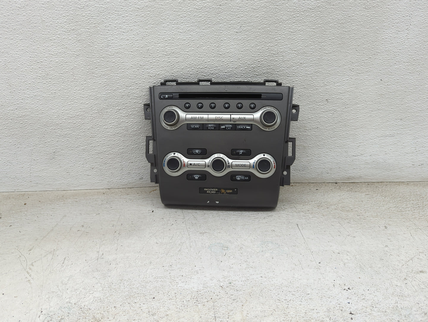 2010-2014 Nissan Murano Climate Control Module Temperature AC/Heater Replacement P/N:1GR0A 210140 Fits OEM Used Auto Parts -