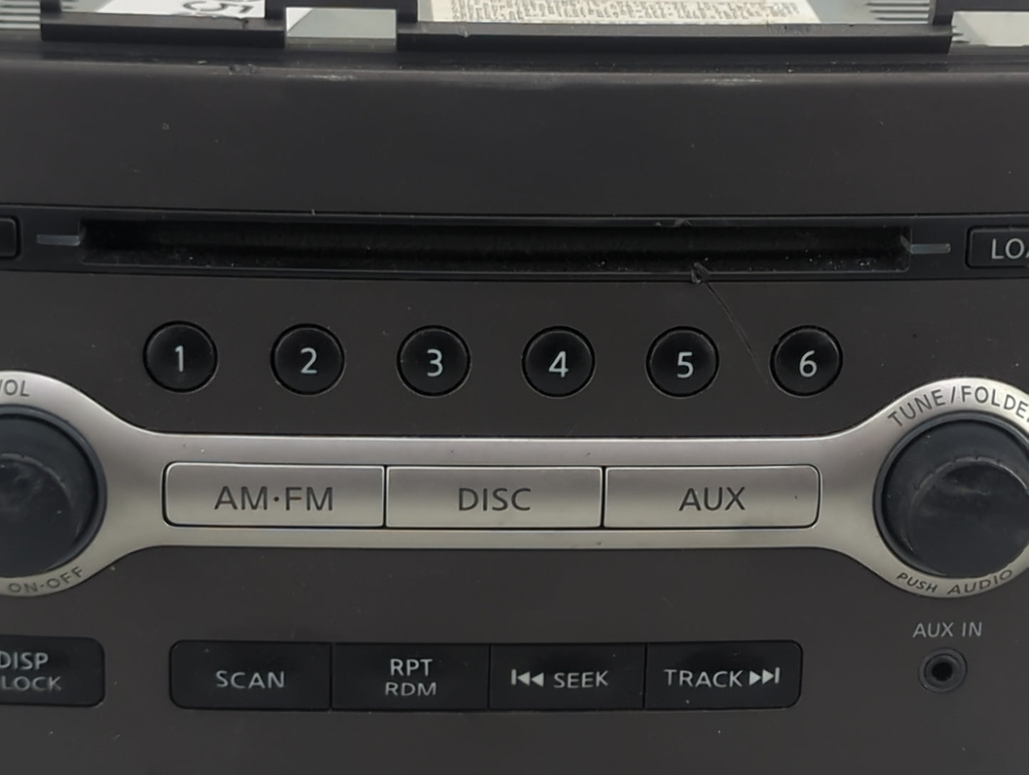 2012-2014 Nissan Murano Radio AM FM Cd Player Receiver Replacement P/N:28185 1SXOA PN-3351H Fits OEM Used Auto Parts - Oemus