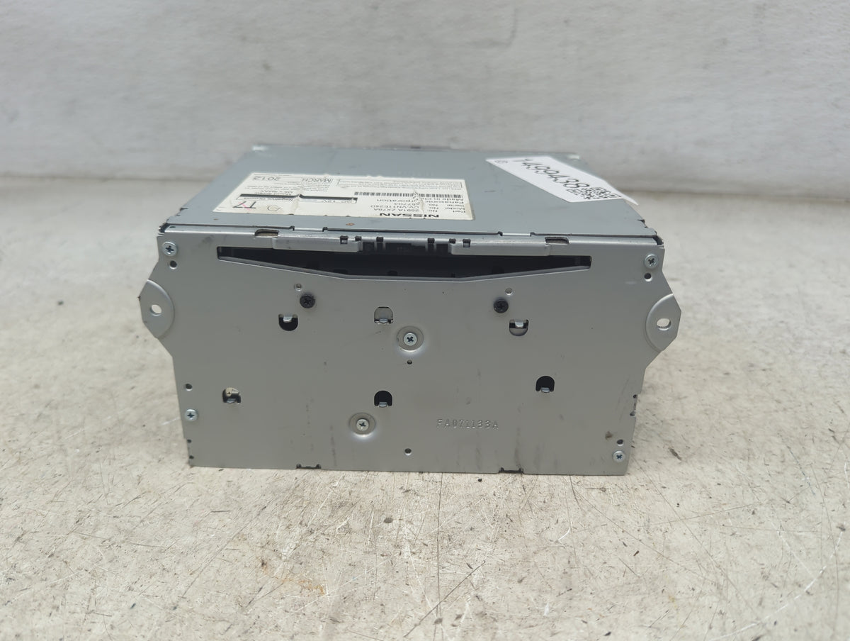 2011-2012 Nissan Murano Radio AM FM Cd Player Receiver Replacement P/N:25915 1ZX78A CV-VN11E24D Fits OEM Used Auto Parts - O