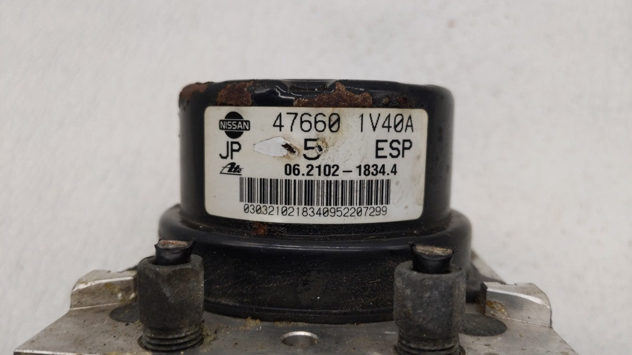 2012-2014 Nissan Murano ABS Pump Control Module Replacement P/N:47660-1V40A Fits Fits 2012 2013 2014 OEM Used Auto Parts - O