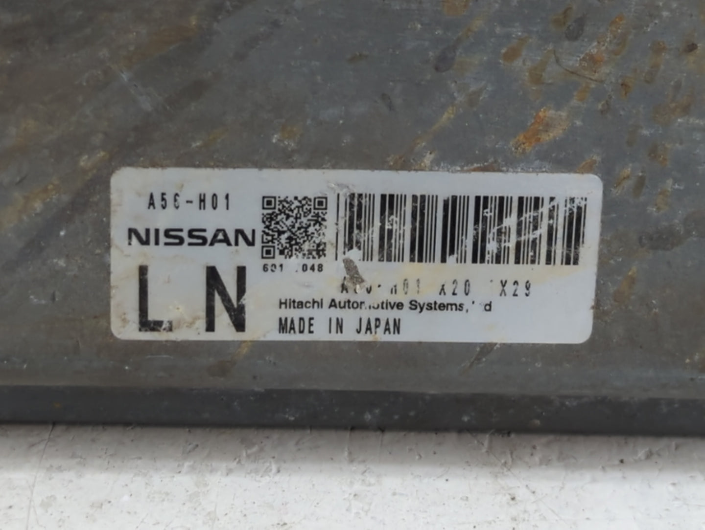 2012 Nissan Murano PCM Engine Control Computer ECU ECM PCU OEM P/N:A56-H01 Fits OEM Used Auto Parts - Oemusedautoparts1.com
