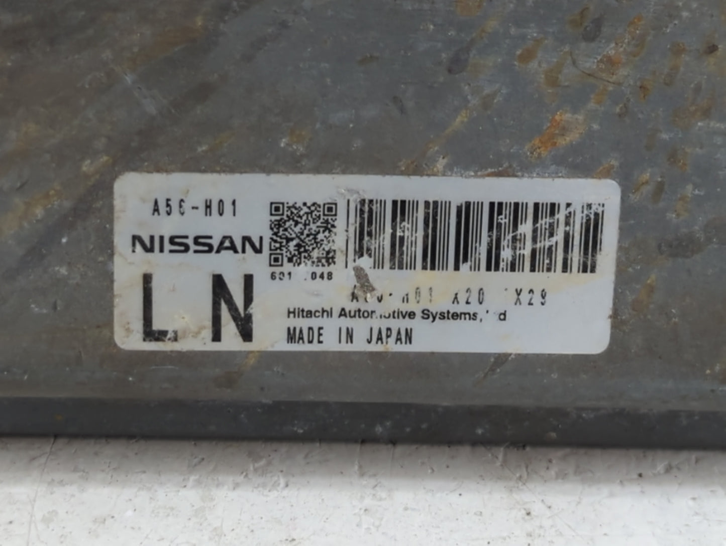 2012 Nissan Murano PCM Engine Control Computer ECU ECM PCU OEM P/N:A56-H01 Fits OEM Used Auto Parts - Oemusedautoparts1.com