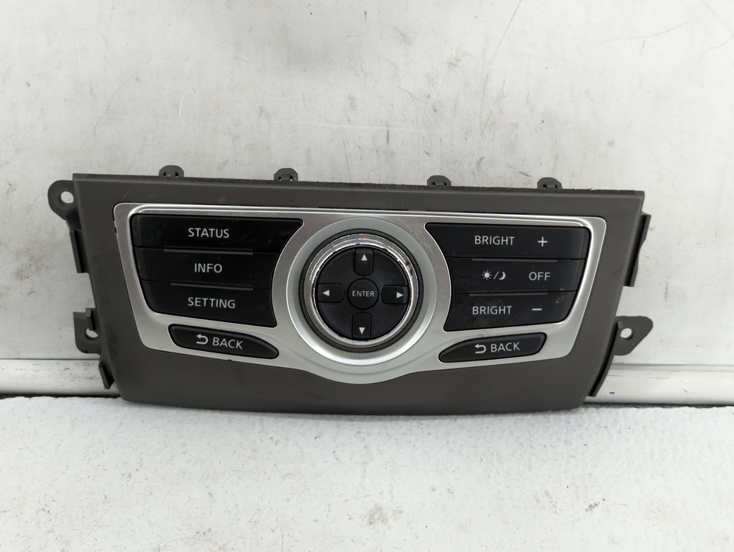 2012 Nissan Murano Climate Control Module Temperature AC/Heater Replacement P/N:1AA0A 210150 Fits OEM Used Auto Parts - Oemu