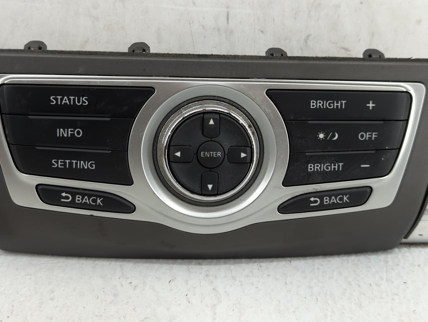 2012 Nissan Murano Climate Control Module Temperature AC/Heater Replacement P/N:1AA0A 210150 Fits OEM Used Auto Parts - Oemu