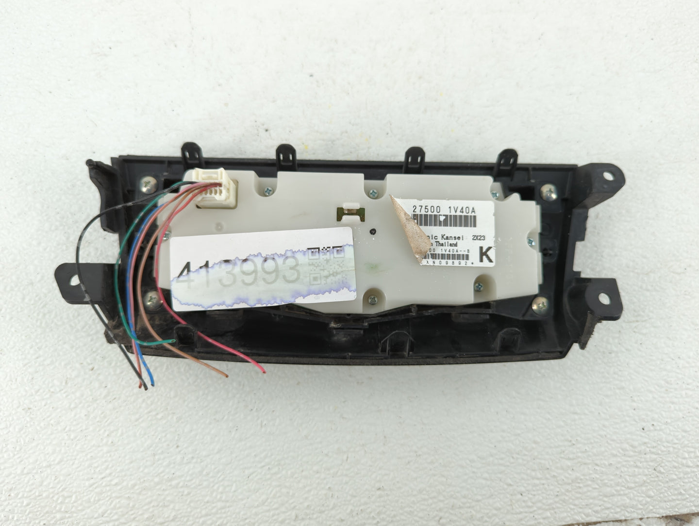 2010-2014 Nissan Murano Climate Control Module Temperature AC/Heater Replacement P/N:1GR0B 210141 1GR0A 210140 Fits OEM Used