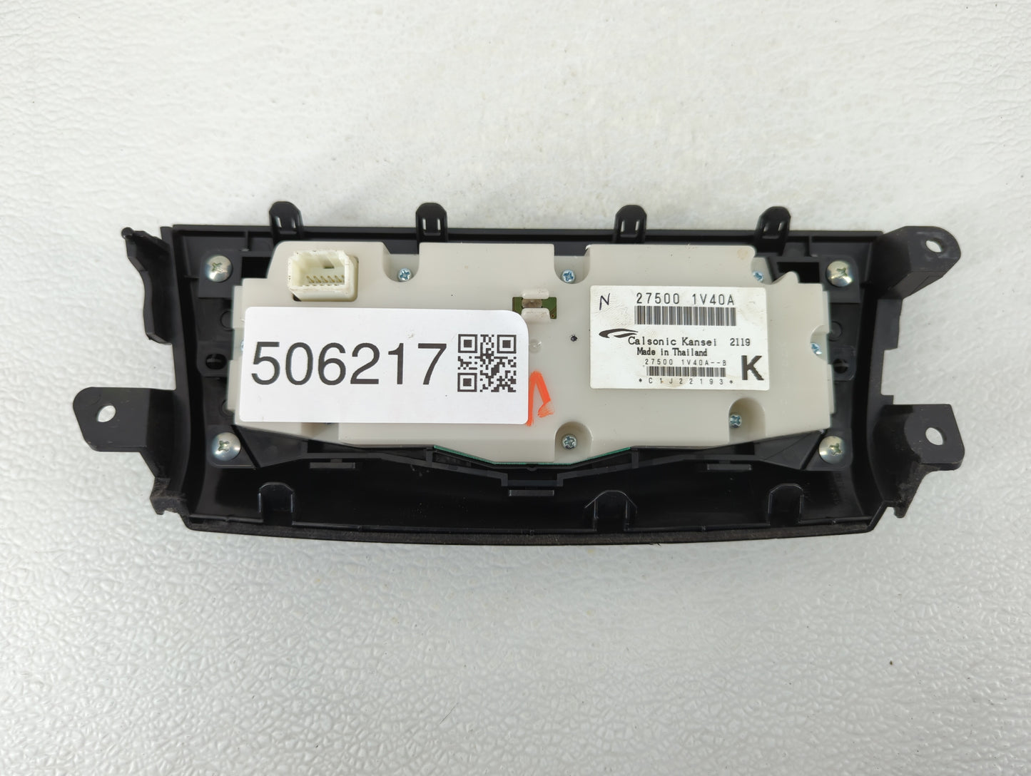 2010-2014 Nissan Murano Climate Control Module Temperature AC/Heater Replacement P/N:27500 1V40A Fits OEM Used Auto Parts - 
