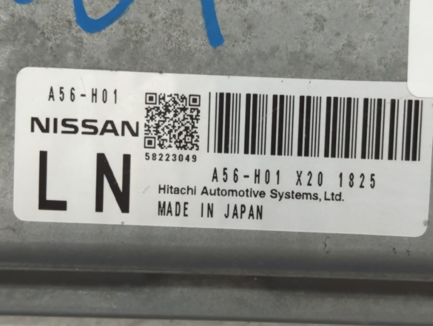 2012 Nissan Murano PCM Engine Control Computer ECU ECM PCU OEM P/N:NEC002-649 A56-H01 Fits OEM Used Auto Parts - Oemusedauto