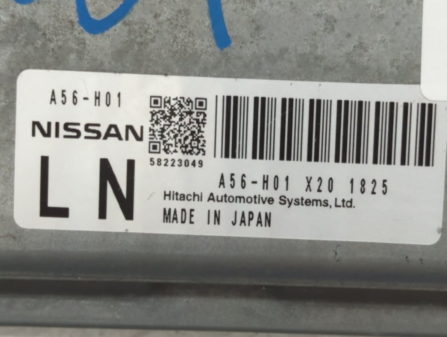 2012 Nissan Murano PCM Engine Control Computer ECU ECM PCU OEM P/N:NEC002-649 A56-H01 Fits OEM Used Auto Parts - Oemusedauto