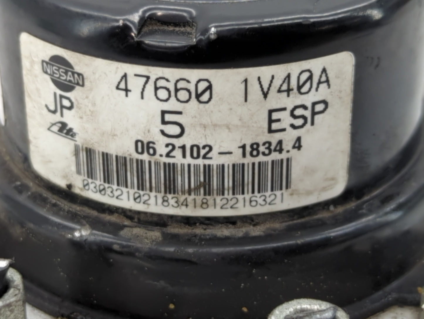 2012-2014 Nissan Murano ABS Pump Control Module Replacement P/N:47660 1V40A Fits Fits 2012 2013 2014 OEM Used Auto Parts - O