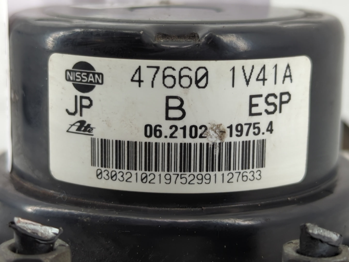 2012-2014 Nissan Murano ABS Pump Control Module Replacement P/N:47660 1V41A Fits Fits 2012 2013 2014 OEM Used Auto Parts - O