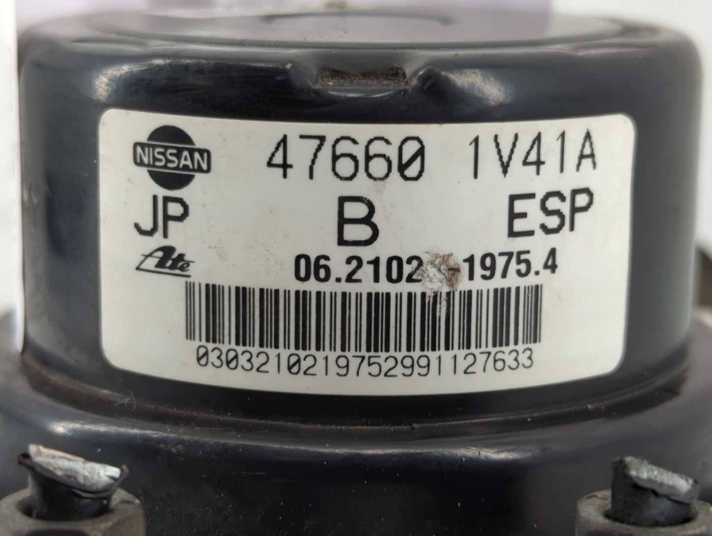 2012-2014 Nissan Murano ABS Pump Control Module Replacement P/N:47660 1V41A Fits Fits 2012 2013 2014 OEM Used Auto Parts - O