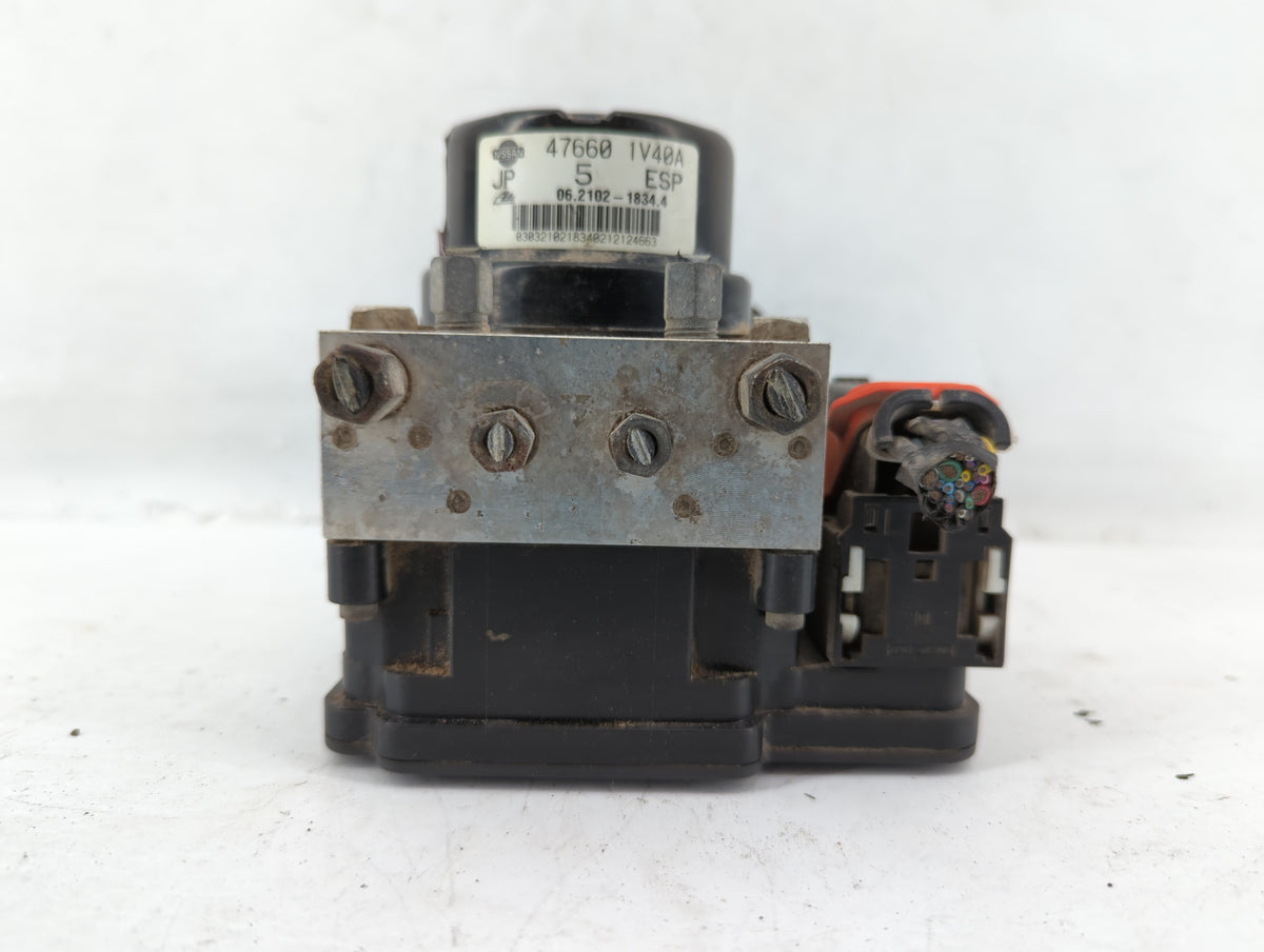 2012-2014 Nissan Murano Anti-Lock Brake ABS Pump Module Actuator OEM P/N:47660 1V40A Fits Fits 2012 2013 2014 OEM Used Auto 