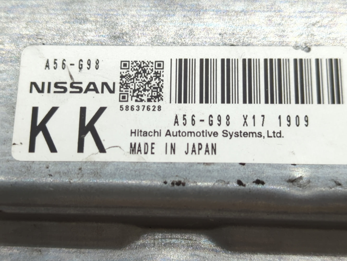 2012 Nissan Murano PCM Engine Control Computer ECU ECM PCU OEM P/N:NEC000-684 A56-G99, A56-698 Fits OEM Used Auto Parts - Oe