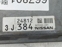 2012 Nissan Murano PCM Engine Control Computer ECU ECM PCU OEM P/N:24812 NEC000-685 Fits OEM Used Auto Parts - Oemusedautopa