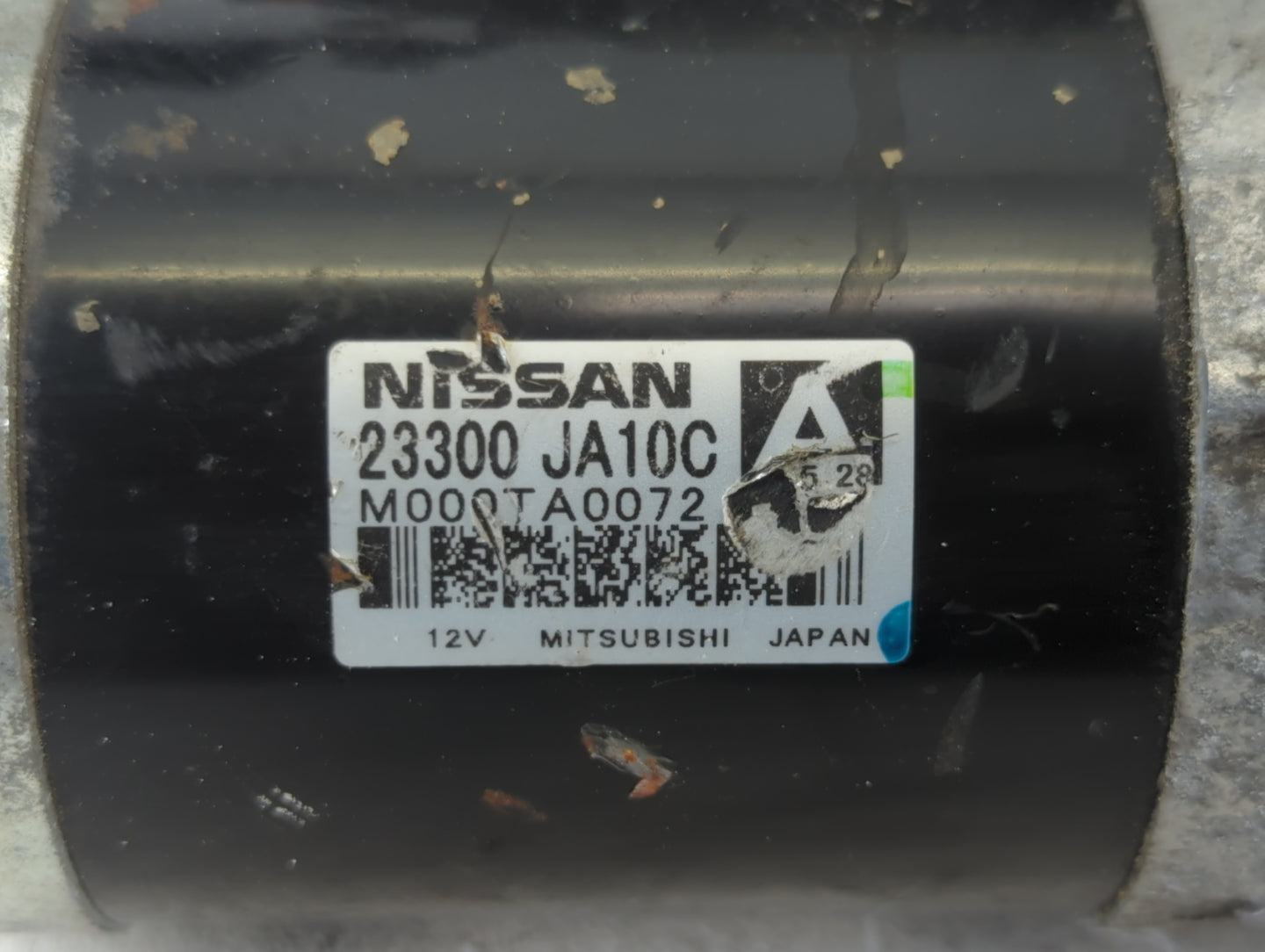 2009-2013 Nissan Murano Car Starter Motor Solenoid OEM P/N:M000TA0072 23300 JA10C Fits OEM Used Auto Parts - Oemusedautopart