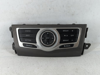 compare product 2010-2014 Nissan Murano Climate Control Module Temperature AC/Heater Replacement P/N:1AA0A 210150 Fits OEM Used Auto Parts