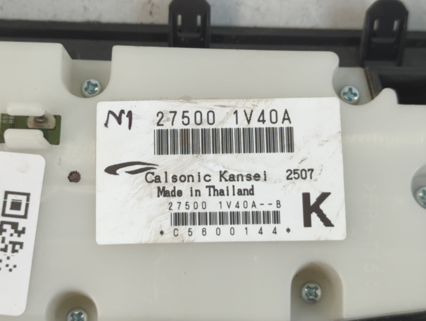 2010-2014 Nissan Murano Climate Control Module Temperature AC/Heater Replacement P/N:27500 1V40A Fits OEM Used Auto Parts - 
