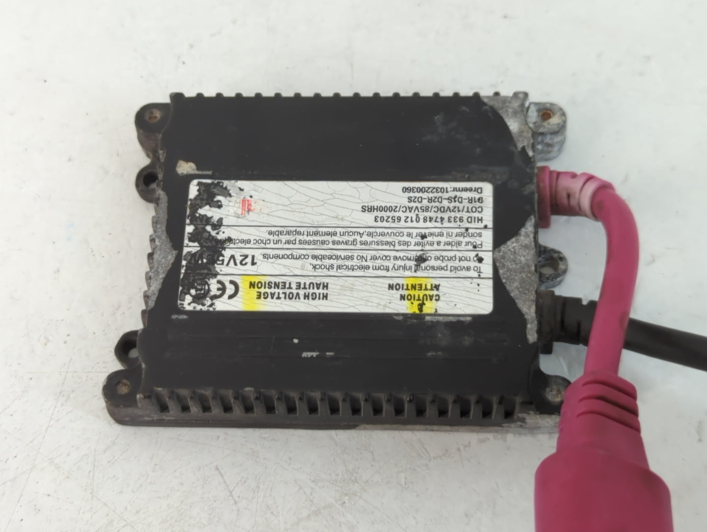 2008 Bmw 320i xenon light stabilizer or Ballast Conversion kit - Oemusedautoparts1.com