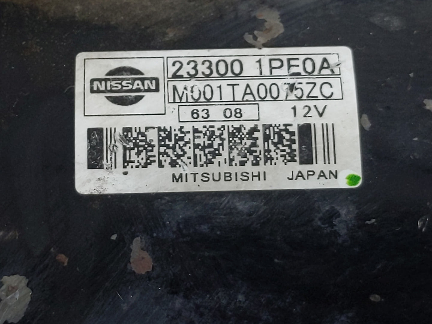 2012-2020 Nissan Nv1500 Car Starter Motor Solenoid OEM P/N:23300 1PE0A Fits Fits 2012 2013 2014 2015 2016 2017 2018 2019 202