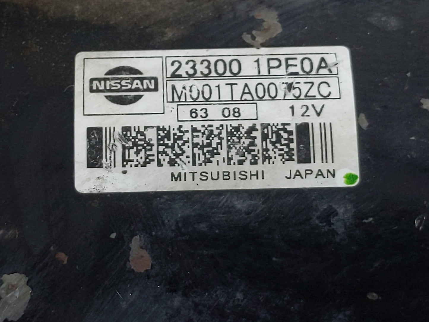 2012-2020 Nissan Nv1500 Car Starter Motor Solenoid OEM P/N:23300 1PE0A Fits Fits 2012 2013 2014 2015 2016 2017 2018 2019 202