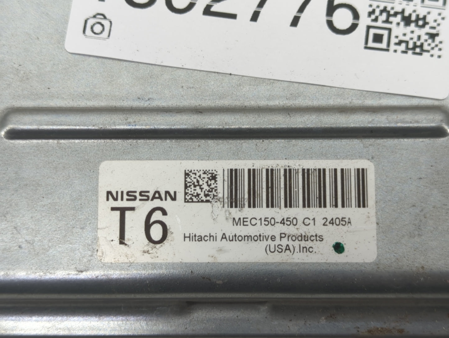 2012 Nissan Pathfinder PCM Engine Control Computer ECU ECM PCU OEM P/N:MEC150-450 C1 Fits OEM Used Auto Parts - Oemusedautop