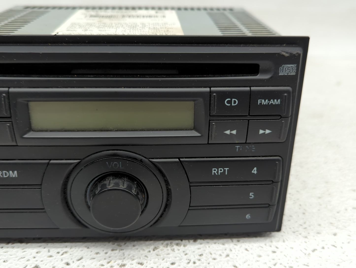 2008-2012 Nissan Pathfinder Radio AM FM Cd Player Receiver Replacement P/N:28185 9CH3A Fits Fits 2008 2009 2010 2011 2012 OE