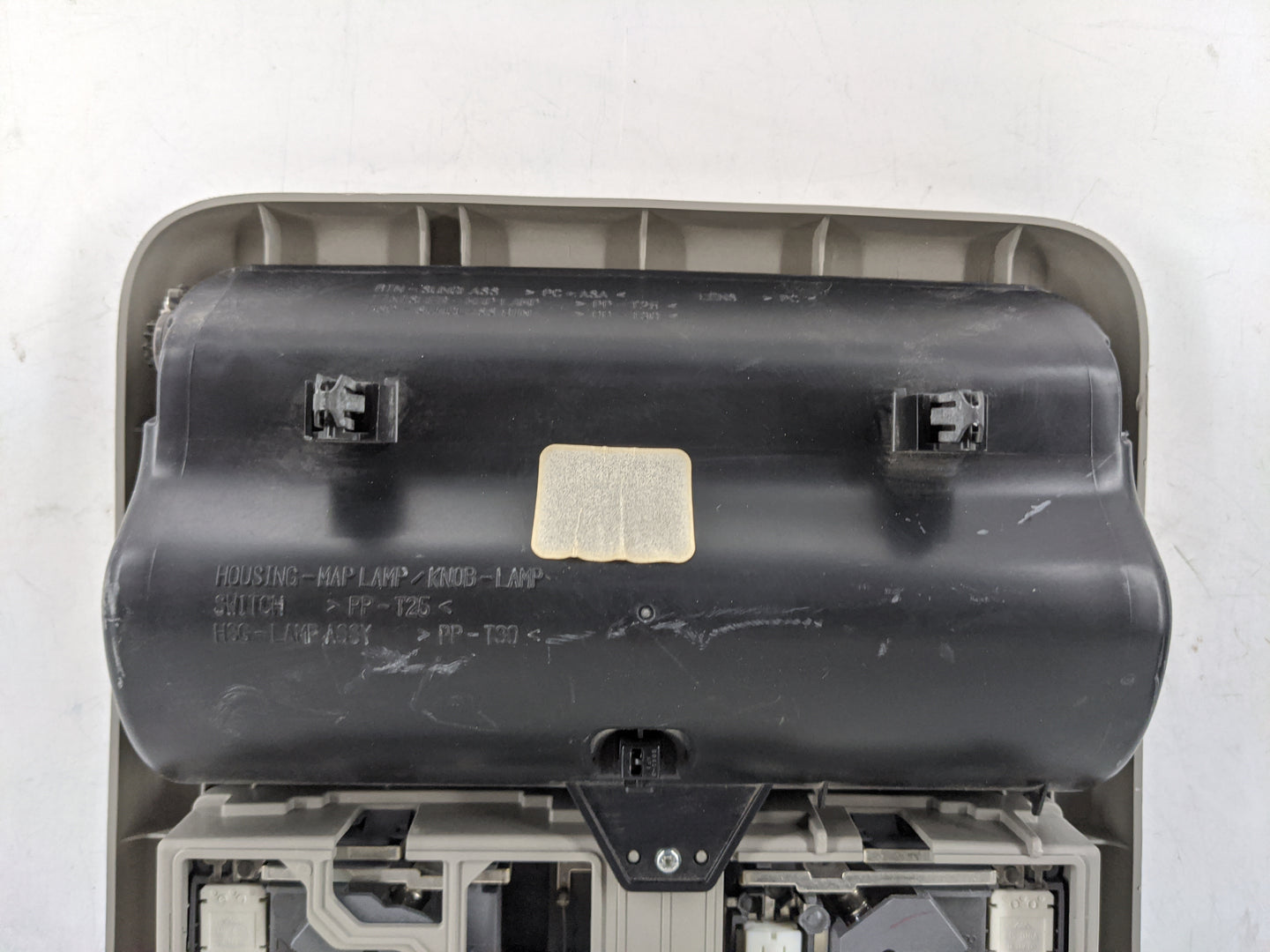2012 Nissan Pathfinder Overhead Roof Console Tan - Oemusedautoparts1.com