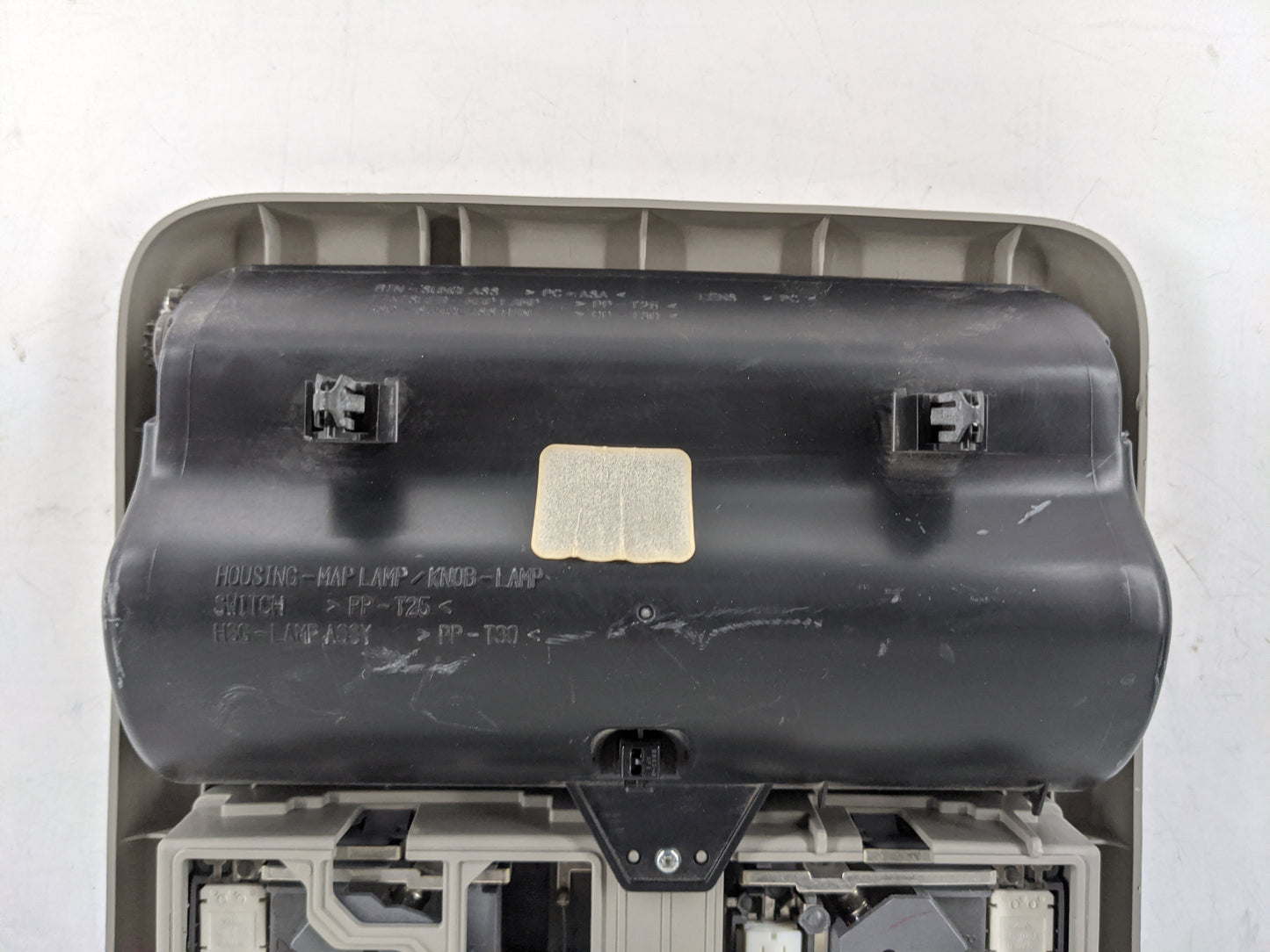 2012 Nissan Pathfinder Overhead Roof Console Tan - Oemusedautoparts1.com