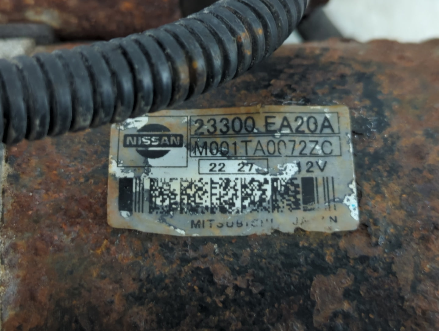 2005-2012 Nissan Pathfinder Car Starter Motor Solenoid OEM P/N:M001TA0072ZC 23300 EA20A Fits OEM Used Auto Parts - Oemusedau