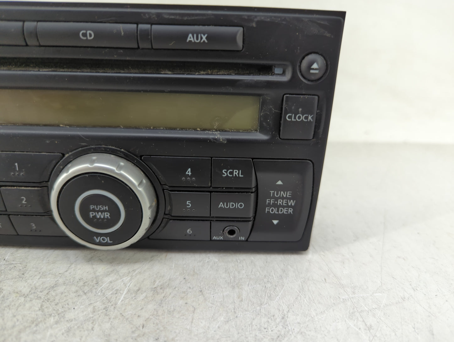 2012 Nissan Quest Radio AM FM Cd Player Receiver Replacement P/N:28185-1JA0A Fits OEM Used Auto Parts - Oemusedautoparts1.co