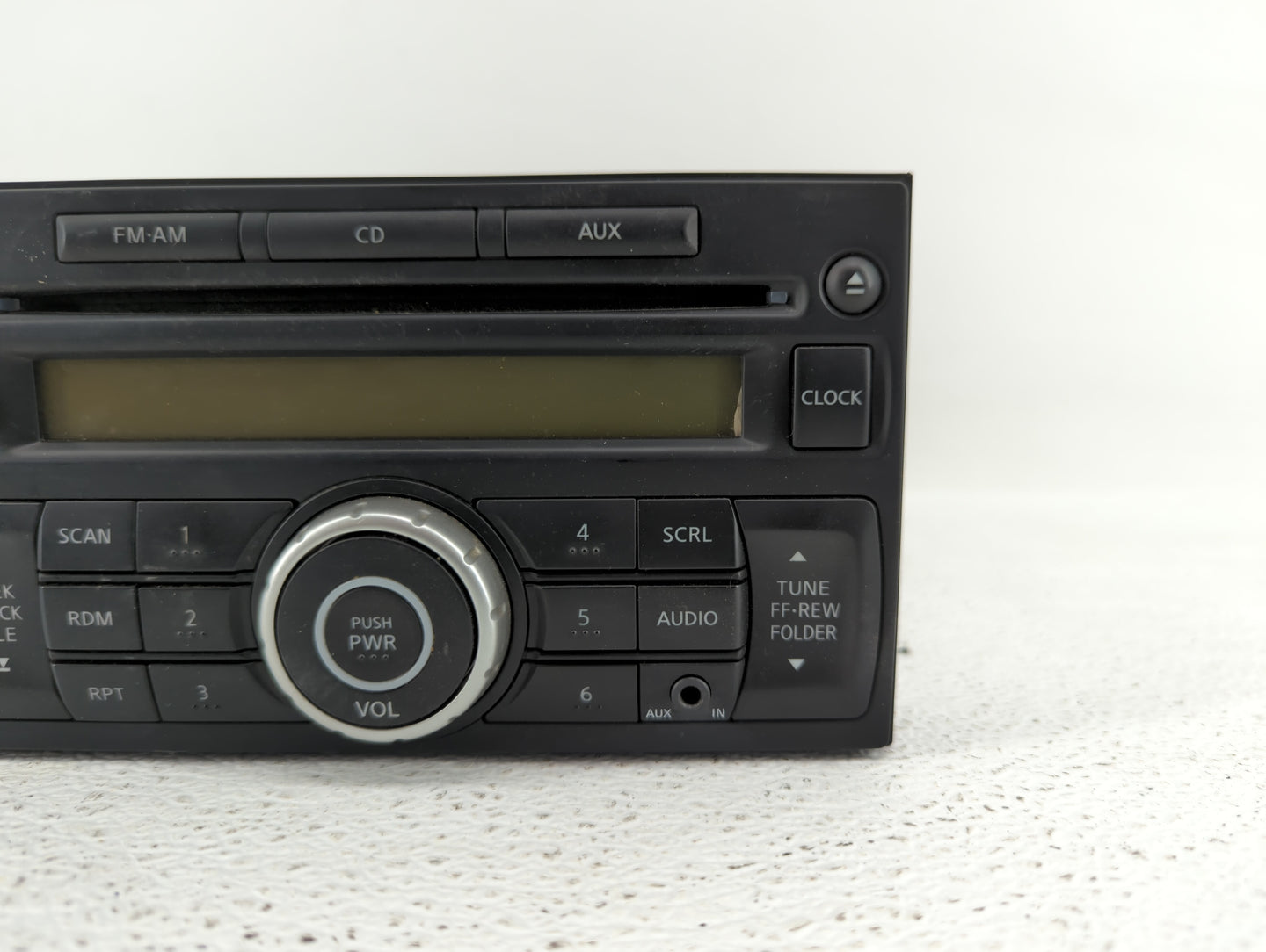 2012-2012 Nissan Quest Am Fm Cd Player Radio Receiver - Oemusedautoparts1.com
