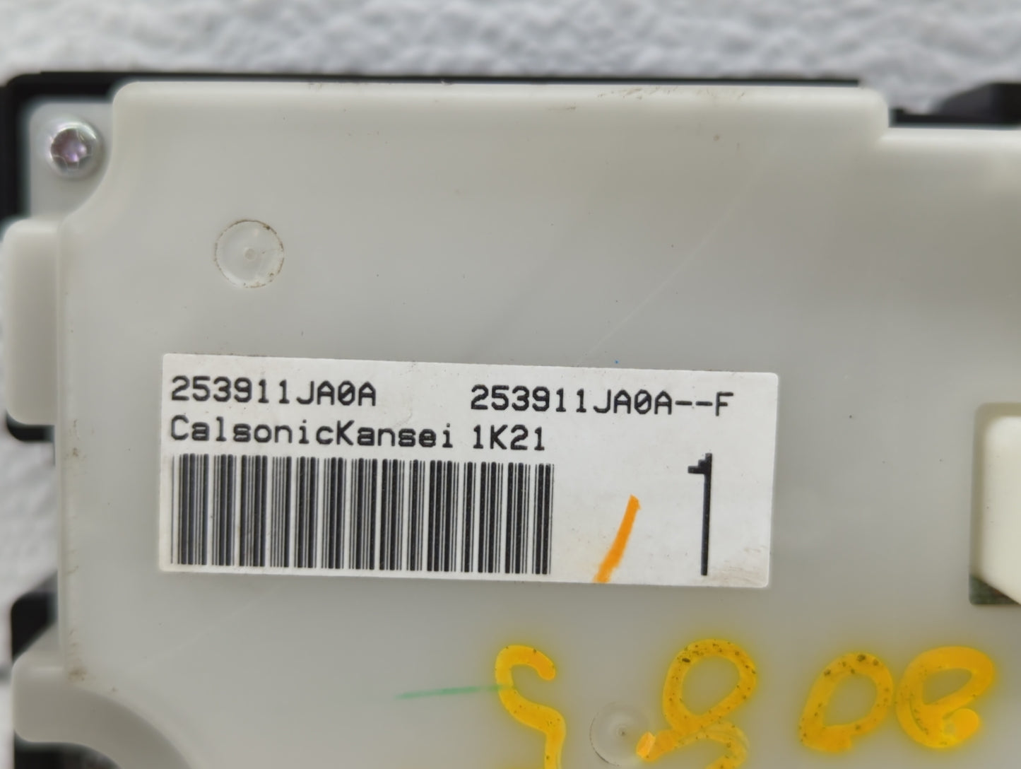 2012 Nissan Quest Climate Control Module Temperature AC/Heater Replacement P/N:253911JA0A Fits OEM Used Auto Parts - Oemused